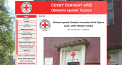 Desktop Screenshot of cckteplice.cz