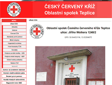 Tablet Screenshot of cckteplice.cz
